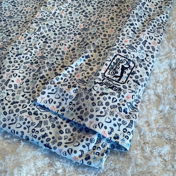 Johnny O Viva Las Jo Polo Jersey TPC Sawgrass Logo Size XL - Picture 2 of 4